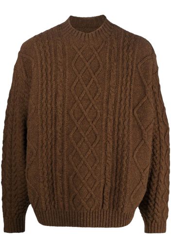 Kapital chunky knit jumper - Marrone