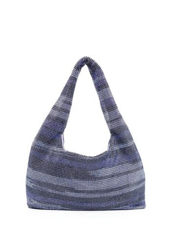 Kara crystal-embellished tote bag - Viola