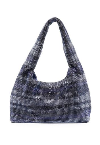 Kara crystal-embellished tote bag - Viola