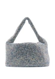 Kara Borsa a spalla Crystal Mesh Armpit - Blu