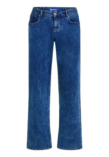 KARL LAGERFELD JEANS relaxed-cut leg jeans - Blu