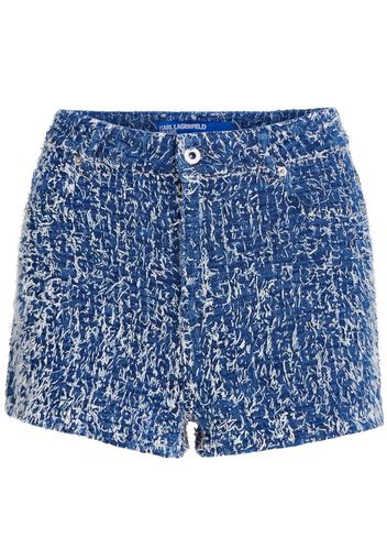 KARL LAGERFELD JEANS Shorts denim - Blu