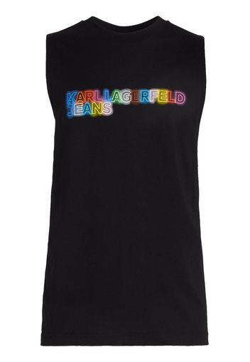 Karl Lagerfeld Jeans All Love tank top - Nero