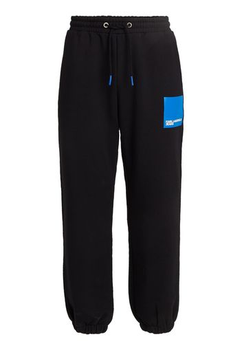 Karl Lagerfeld Jeans logo-print track pants - Nero