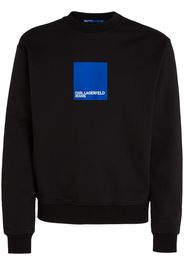 KARL LAGERFELD JEANS logo-print crew-neck sweatshirt - Nero