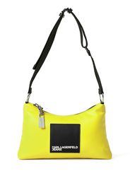 KARL LAGERFELD JEANS Tech logo-patch detail bag - Giallo