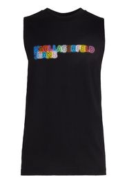 Karl Lagerfeld Jeans All Love tank top - Nero