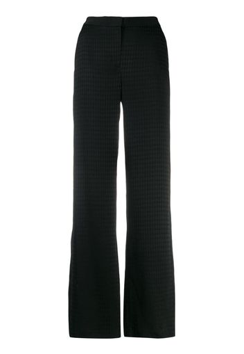 Pantaloni con motivo jacquard Karl