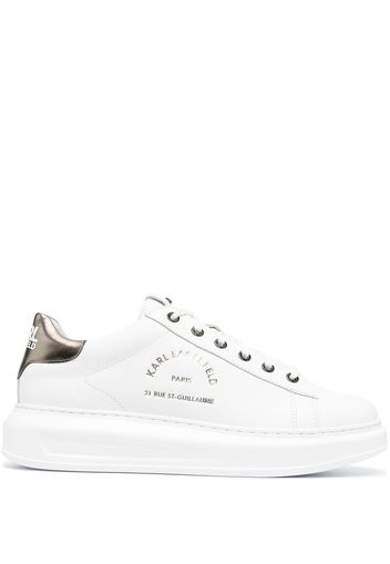 Karl Lagerfeld Sneakers con stampa - Bianco