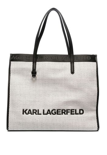 Karl Lagerfeld Borsa tote K/Skuare - Bianco