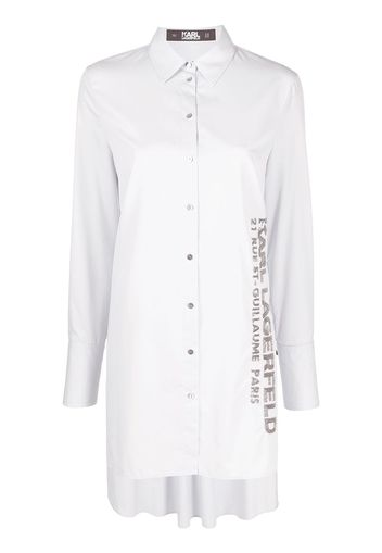 Karl Lagerfeld Camicia con decorazione - Bianco