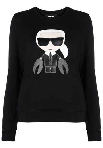 Karl Lagerfeld Felpa K/Zodiac Libra - Nero