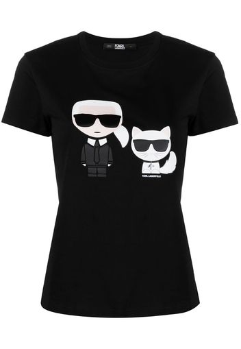 T-shirt Karl and Choupette Ikonik