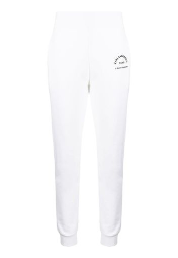 Karl Lagerfeld Pantaloni sportivi Address con logo - 100