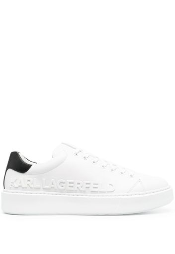 Karl Lagerfeld Sneakers goffrate - Bianco