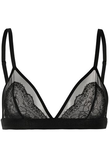 Karl Lagerfeld Reggiseno a triangolo - Nero