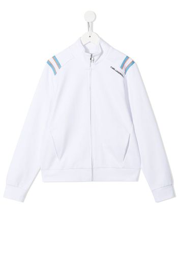 Karl Lagerfeld Kids Giacca con applicazione - Bianco