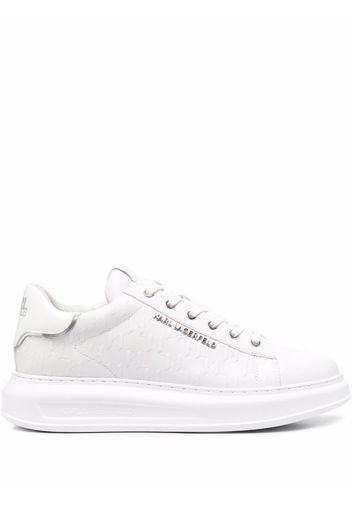 Karl Lagerfeld Sneakers Kapri con stampa - Bianco