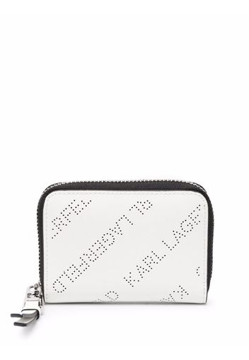 Karl Lagerfeld Portafoglio con logo - Bianco