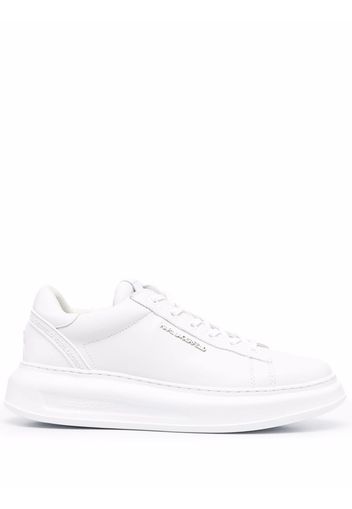 Karl Lagerfeld Kapri low-top leather sneakers - Bianco