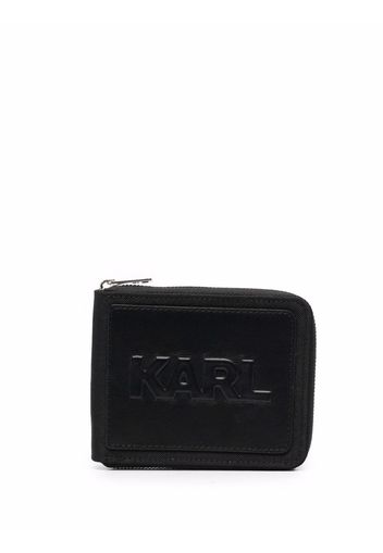 Karl Lagerfeld K/Karl zip-around wallet - Nero