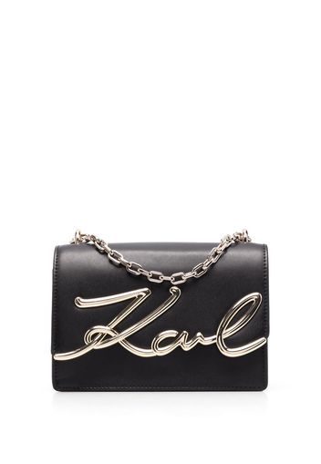 Karl Lagerfeld K/Signature shoulder bag - Nero