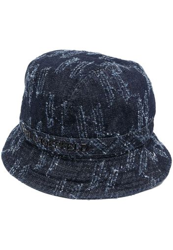 Karl Lagerfeld K/Skuare bucket hat - Blu