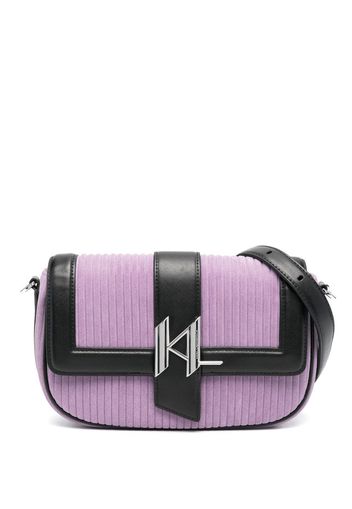 Karl Lagerfeld Borsa a spalla K/Saddle - Viola