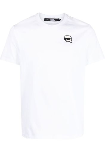 Karl Lagerfeld T-shirt Ikonik 2.0 mini - Bianco