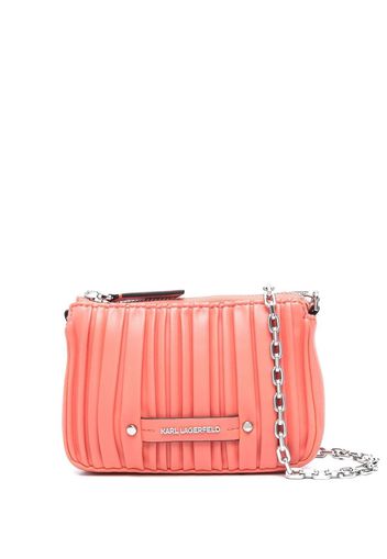 Karl Lagerfeld Kushion Pochette clutch bag - Arancione