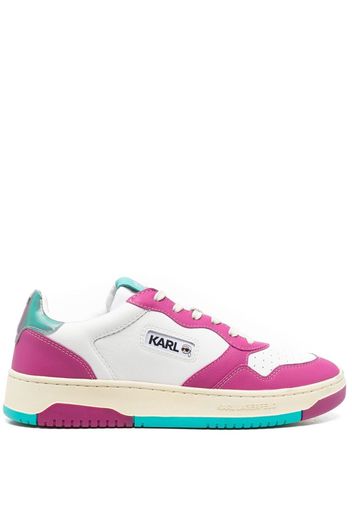 Karl Lagerfeld Sneakers con design color-block - Viola