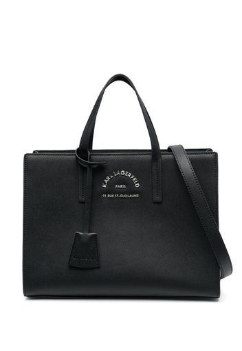 Karl Lagerfeld Borsa tote con logo - Nero