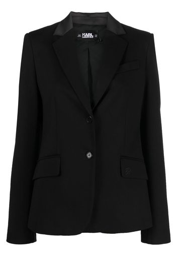 Karl Lagerfeld Blazer monopetto Punto - Nero