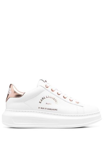 Karl Lagerfeld Sneakers con stampa - Bianco