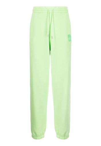 Karl Lagerfeld Ikonik 2.0 tonal track pants - Verde