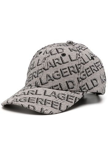 Karl Lagerfeld logo-print baseball cap - Nero