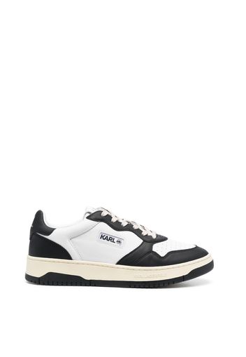 Karl Lagerfeld panelled low-top sneakers - Bianco