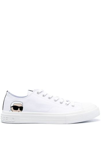 Karl Lagerfeld Kampus canvas low-top sneakers - Bianco