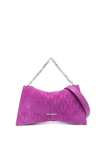 Karl Lagerfeld Borsa a spalla K/Seven Element - Viola