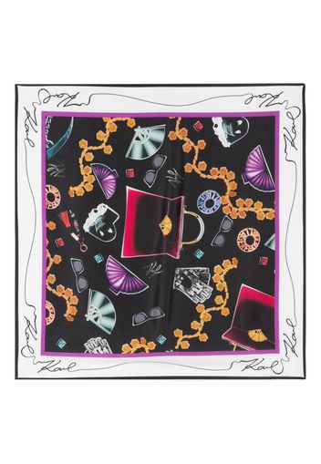 Karl Lagerfeld Foulard K/Archive - Nero