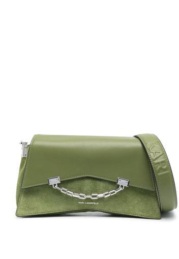 Karl Lagerfeld Borsa a tracolla K/Seven 2.0 con stampa - Verde