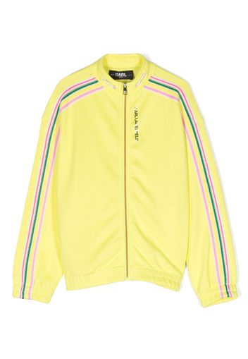 Karl Lagerfeld Kids Giacca con stampa - Giallo