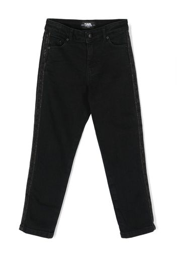 Karl Lagerfeld Kids Jeans dritti - Nero