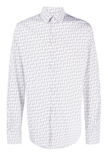 Karl Lagerfeld Camicia Karl Signature - Bianco