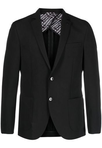 Karl Lagerfeld Smart single-breasted blazer - Nero