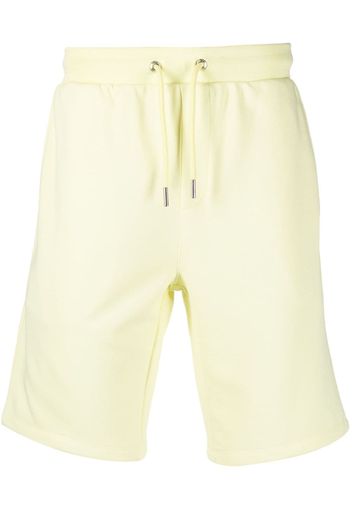 Karl Lagerfeld elasticated stretch-cotton track shorts - Giallo