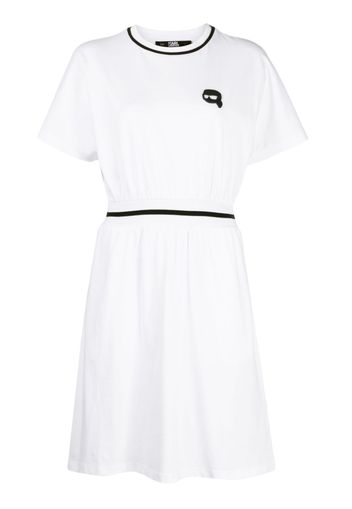 Karl Lagerfeld IKONIK 20 T-SHIRT DRESS - Bianco