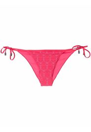 Karl Lagerfeld Karl icon triangle bikini bottoms - Rosa