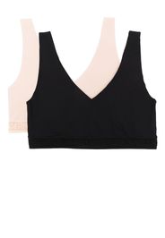 Karl Lagerfeld Ultralight logo bralette set - Nero