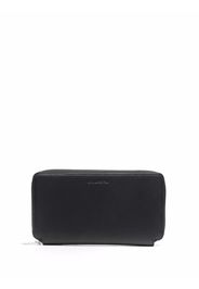 Karl Lagerfeld embossed logo continental wallet - Nero